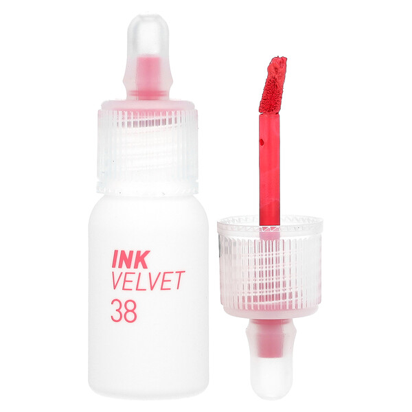 Тинт для губ Ink Velvet, Weather, оттенок 38 ярко-розовый, 0,14 унции (4 г) Peripera