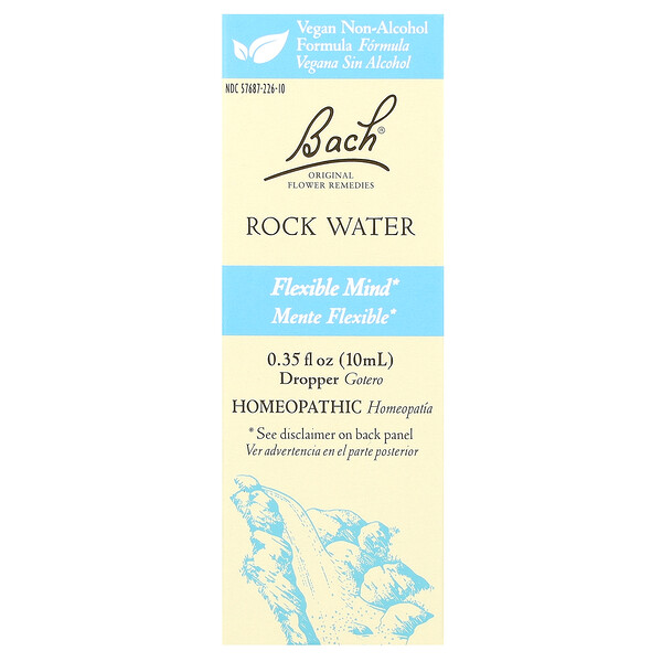 Original Flower Remedies, Rock Water, 0.35 fl oz (Жидкие унции) (10 ml) Bach