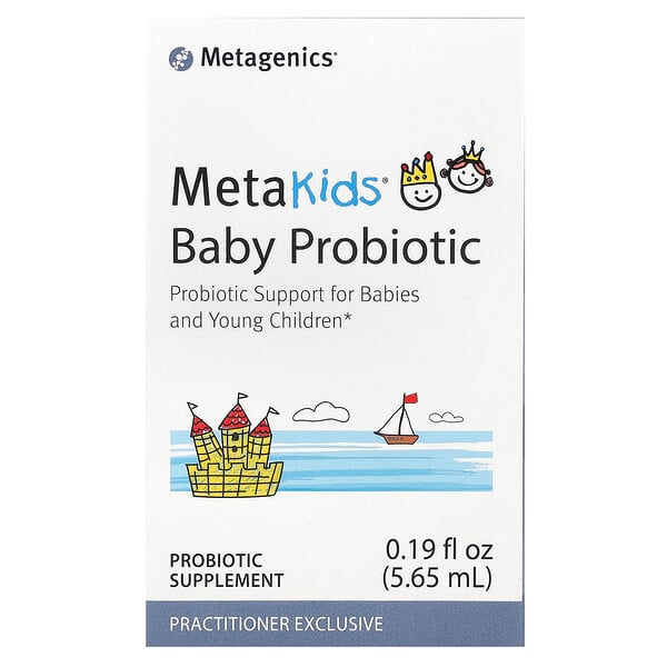 MetaKids, Детский пробиотик, 0,19 жидкой унции (5,65 мл) Metagenics