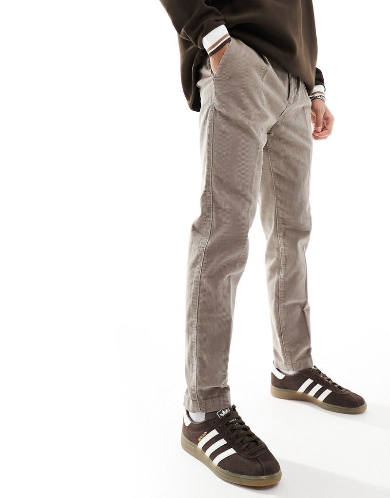 Светло-коричневые вельветовые брюки New Look New Look