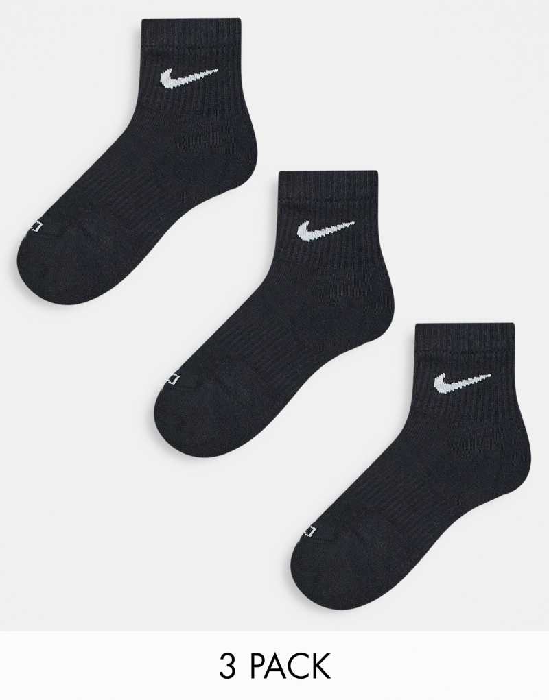 Унисекс Носки Nike Training Everyday Plus Cushioned 3 пары в черном Nike