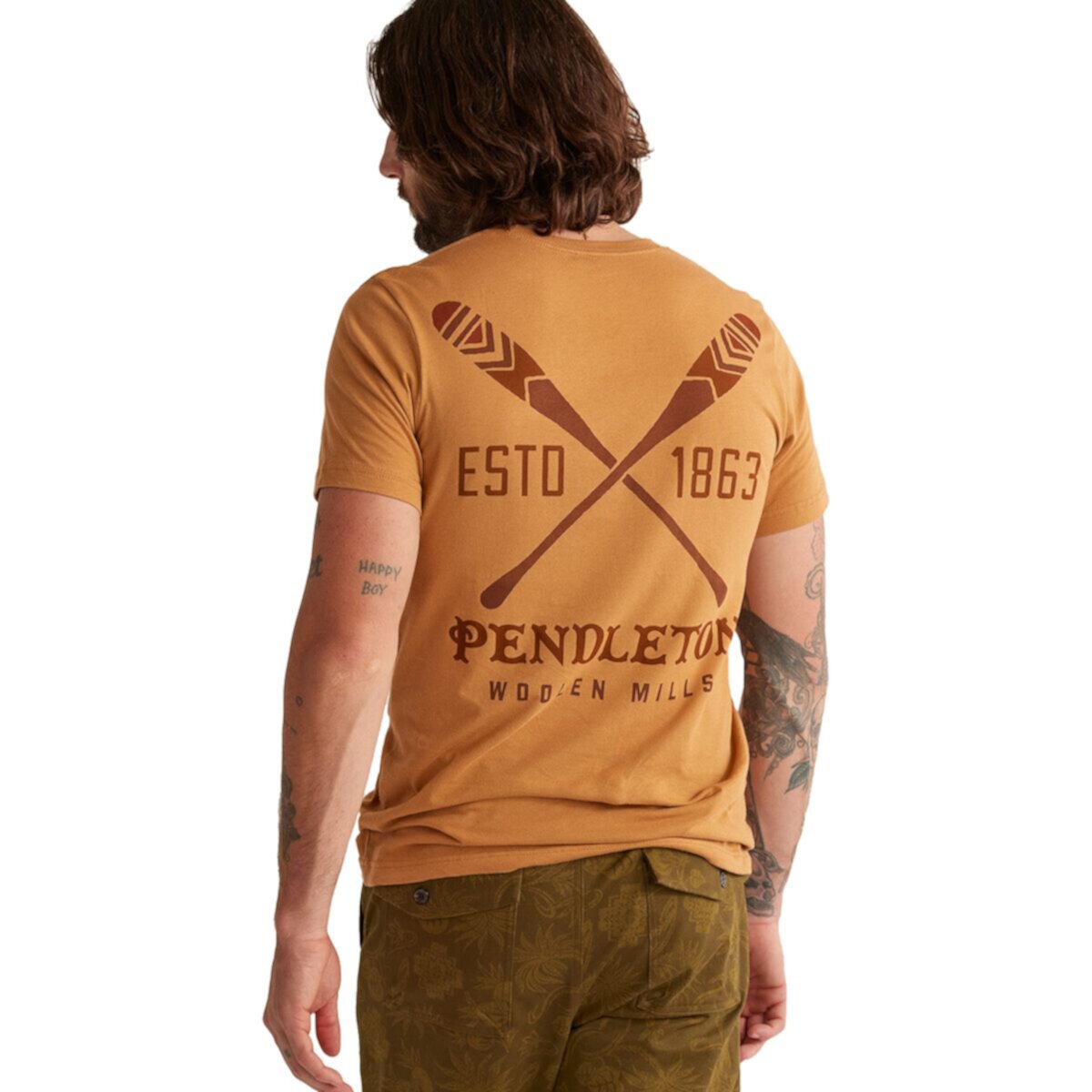 Мужская Футболка Pendleton Paddle Graphic Pendleton