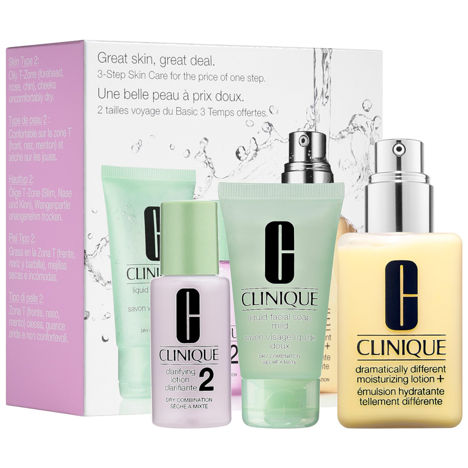 Great Skin, Great Deal Set for Dry Combination Skin Clinique