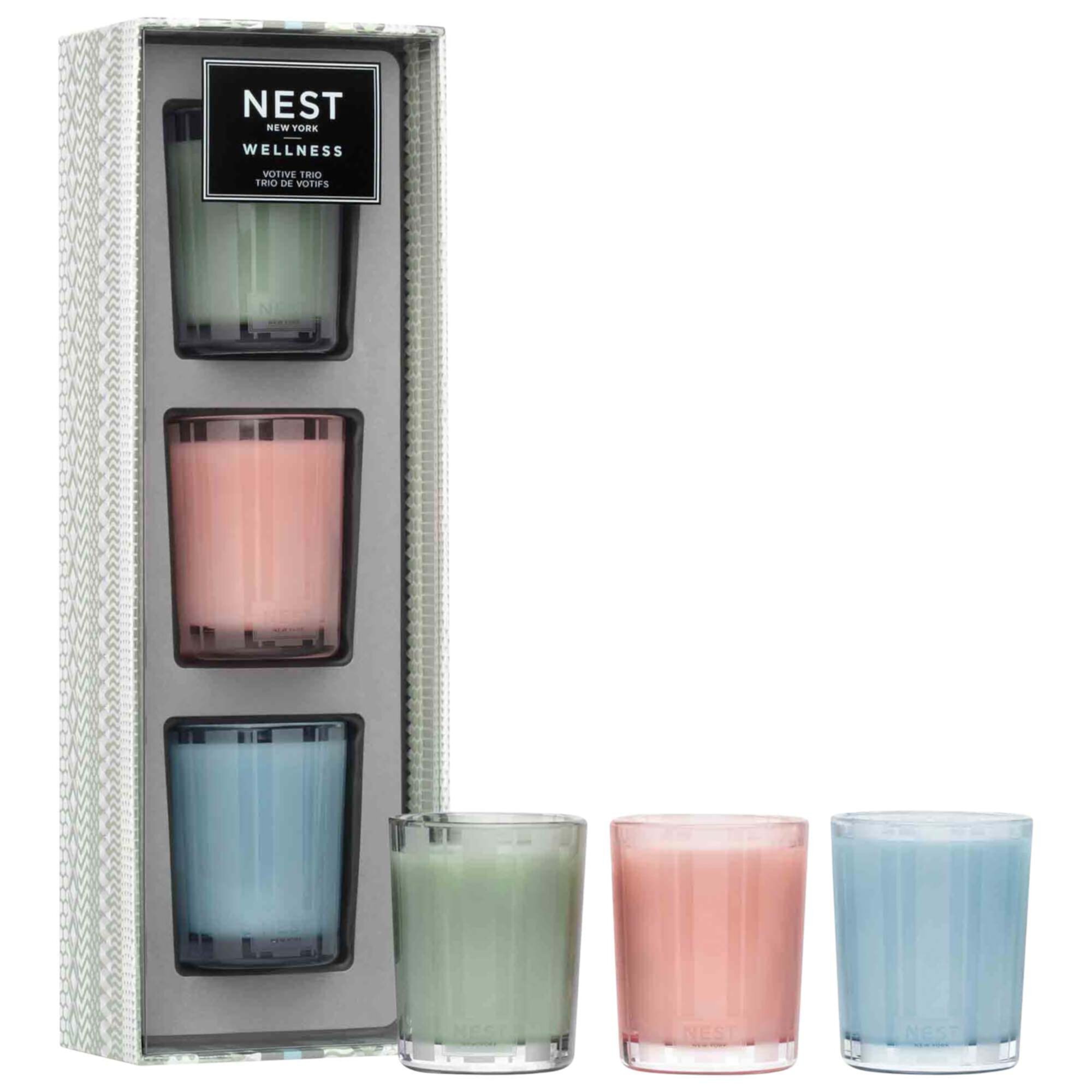 Wellness Votive Trio Set Nest New York