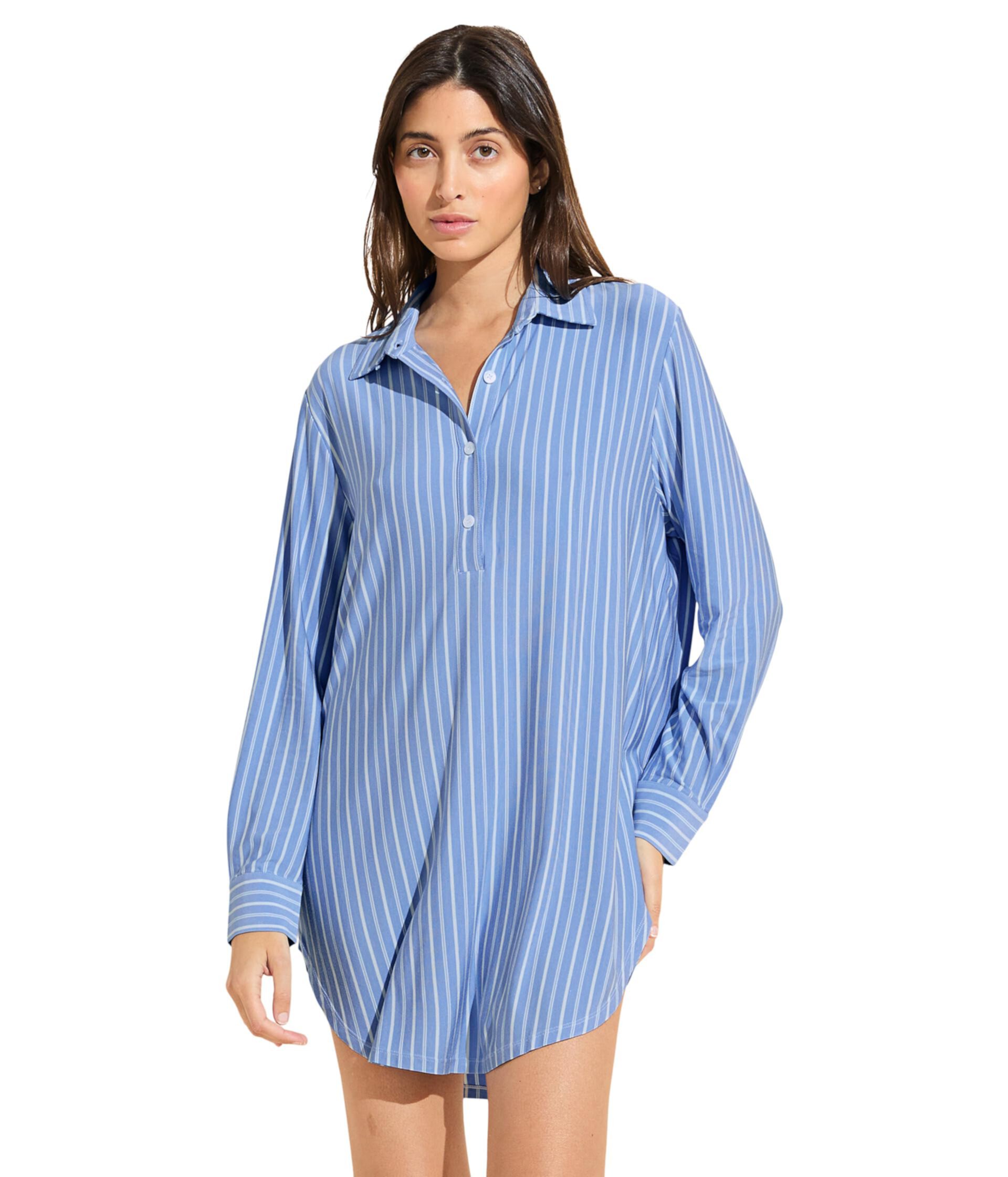 Gisele Printed BF Sleepshirt Eberjey