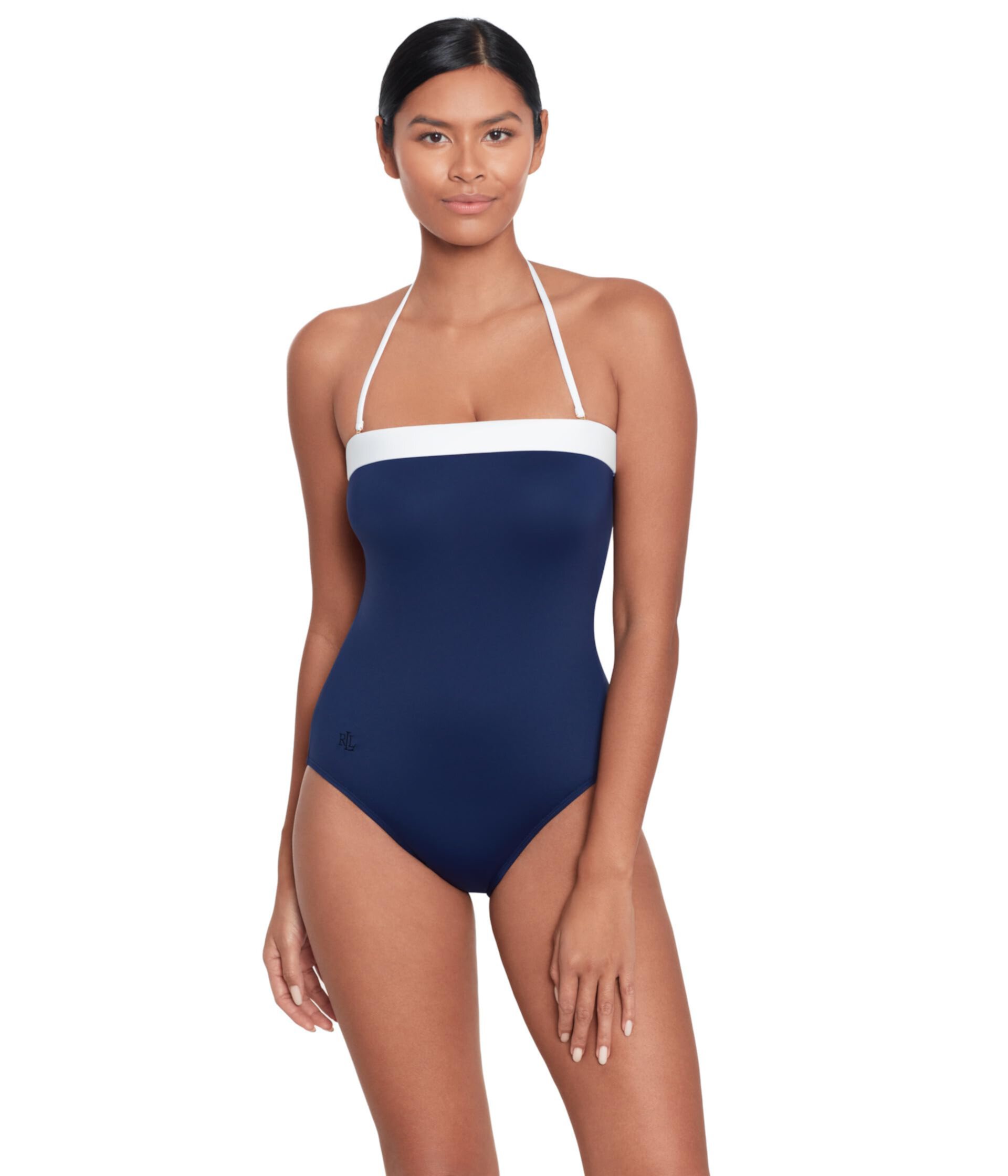 Bel Air Modern Bandeau One Piece, LAUREN Ralph Lauren