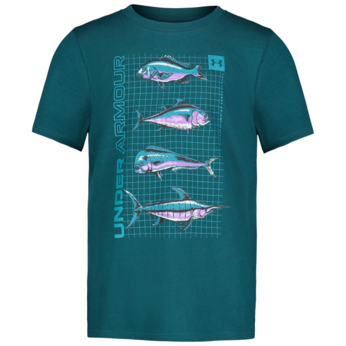 Boys 8-16 Under Armour Fish Stacks Short Sleeve Graphic Tee Under Armour