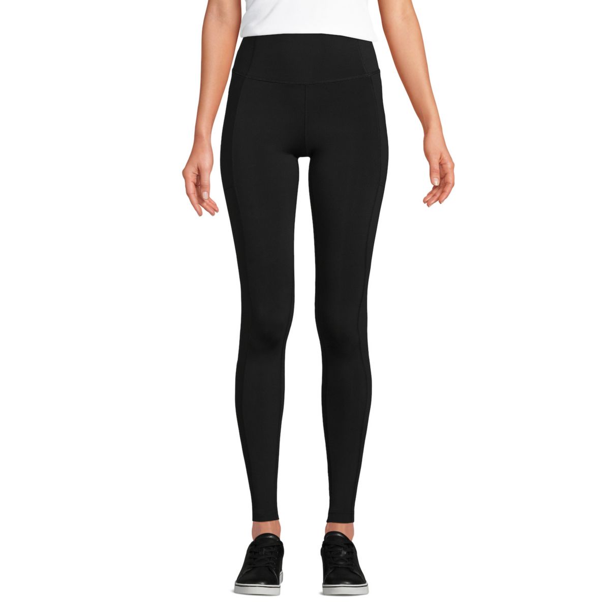 Женские Повседневные брюки Lands' End Active High Impact Pocket Leggings Lands' End