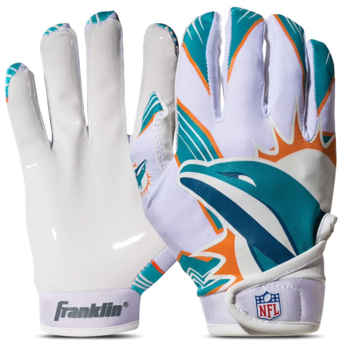 Вратарские перчатки Franklin Sports NFL Dolphins Franklin Sports