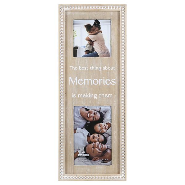 Malden 2-Opening Memories Beaded Collage Frame Malden