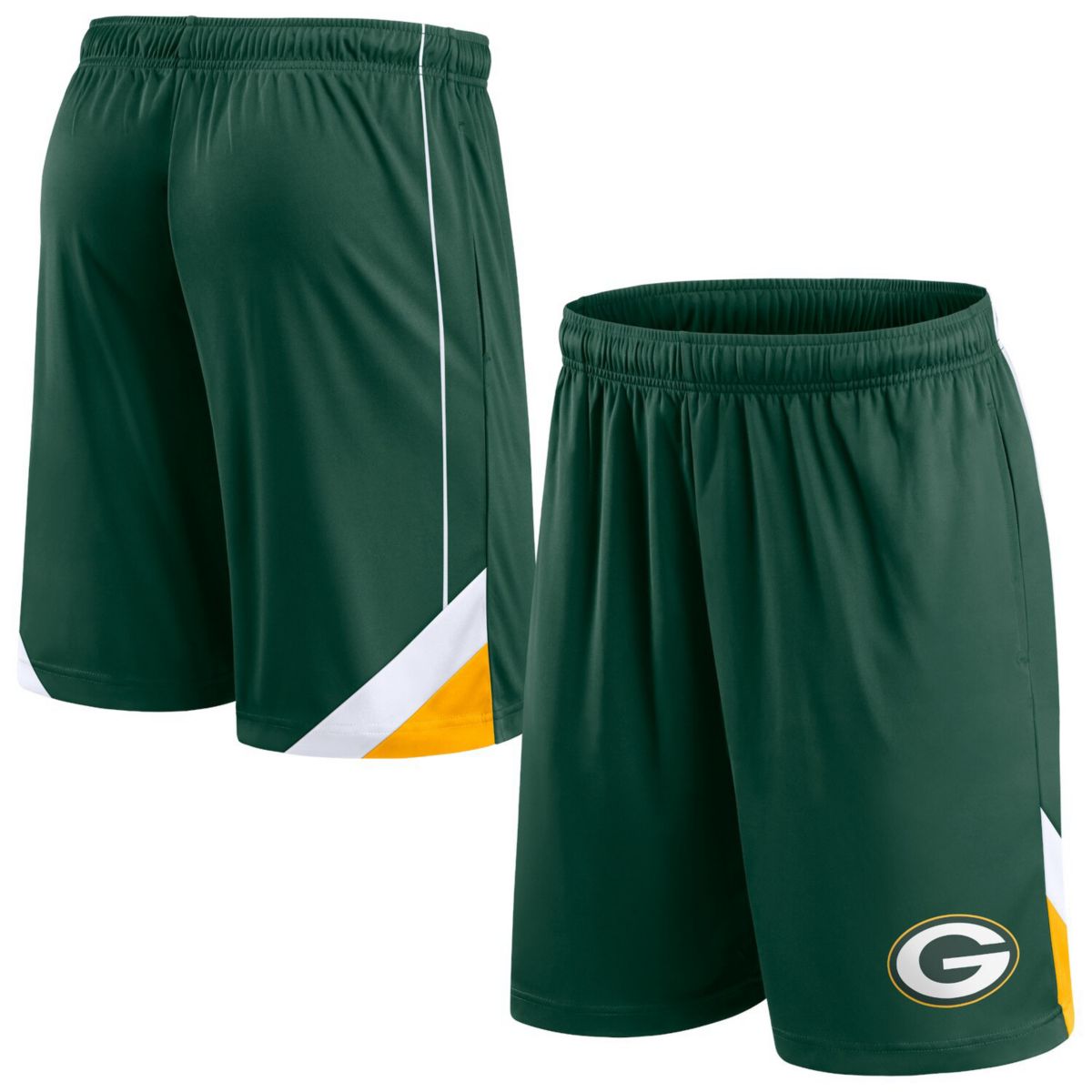 Men's Fanatics Branded Green Green Bay Packers Interlock Shorts Fanatics
