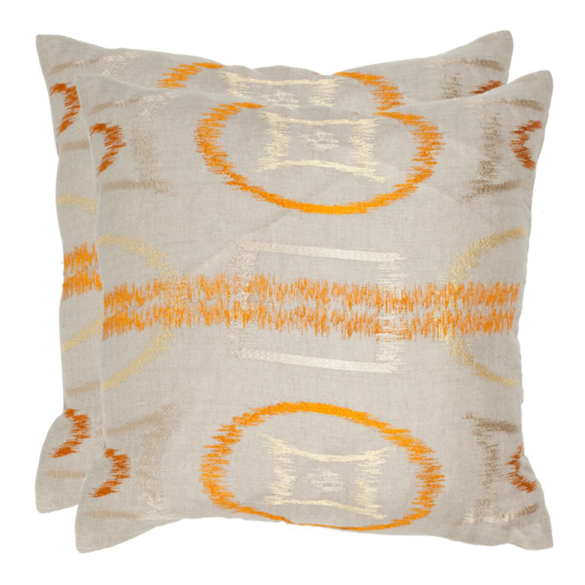 Reese 2-piece 18'' x 18'' Throw Pillow Set Safavieh