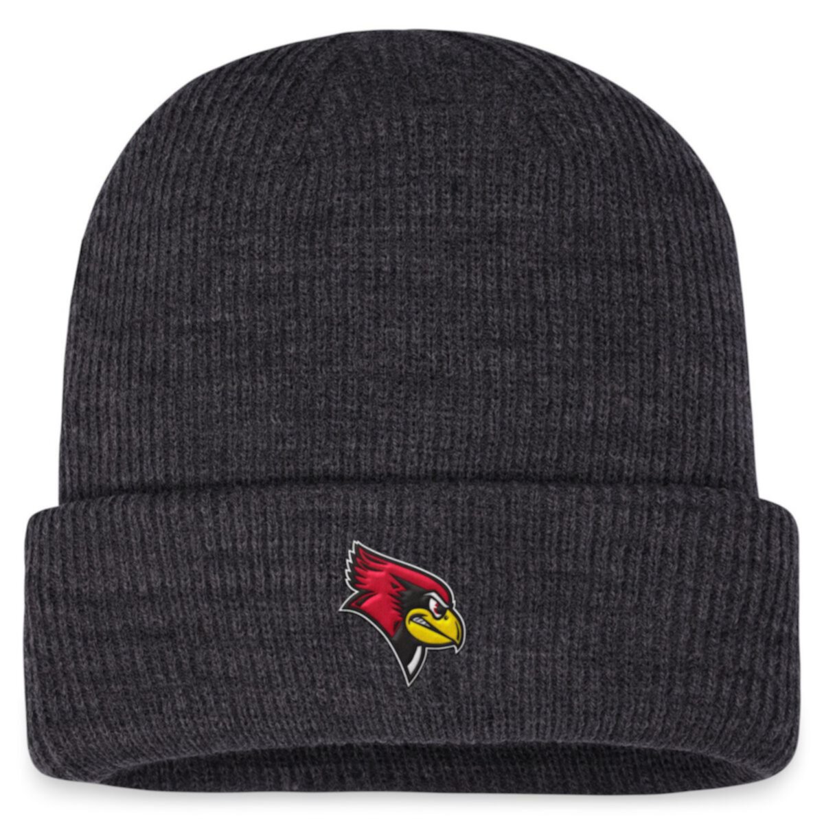 Men's Top of the World Charcoal Illinois State Redbirds Sheer Cuffed Knit Hat Top of the World