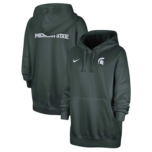 Женская Футболка Nike Sideline Two-Hit Club Green Michigan State Spartans Nitro USA