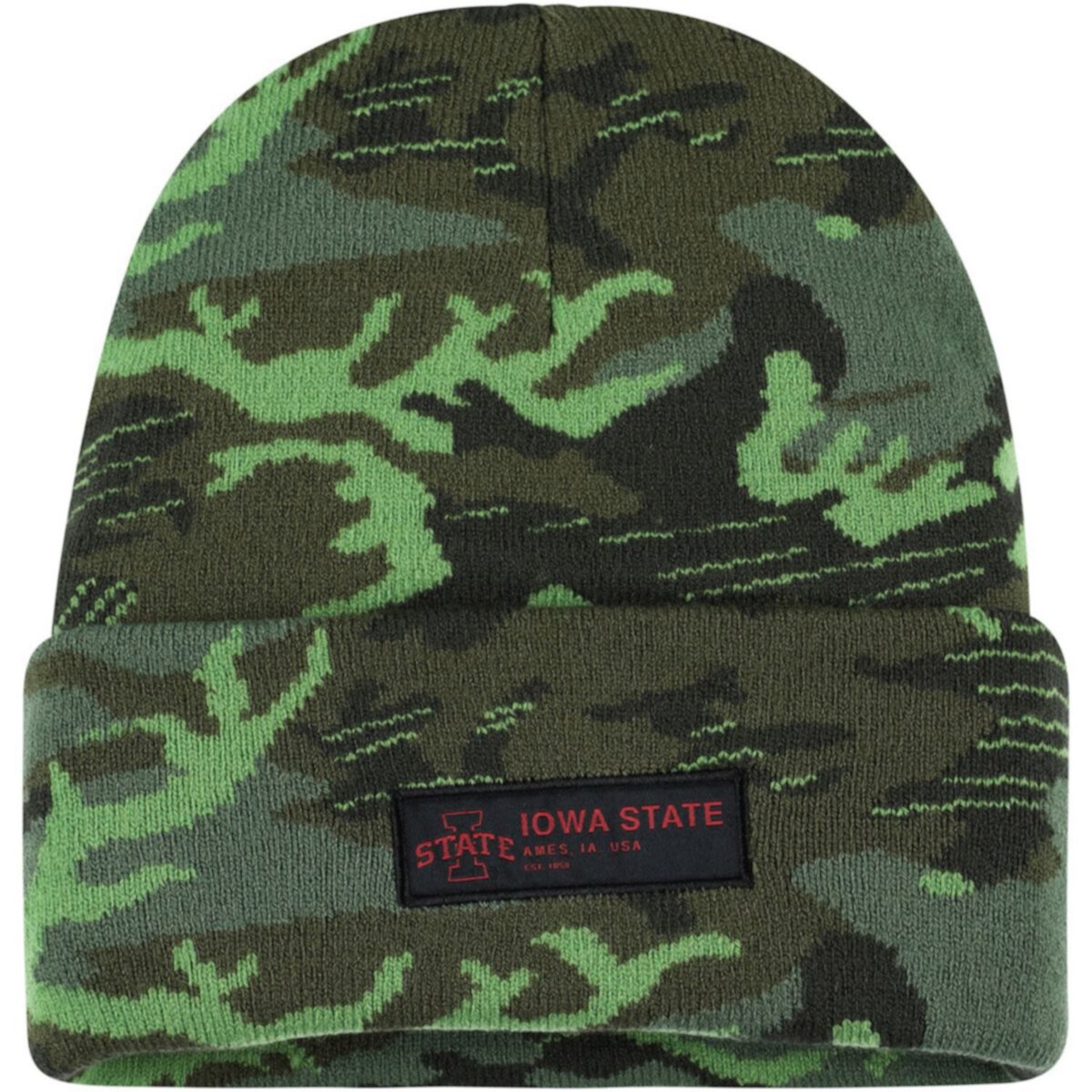 Men's Nike Camo Iowa State Cyclones Veterans Day Cuffed Knit Hat Nitro USA