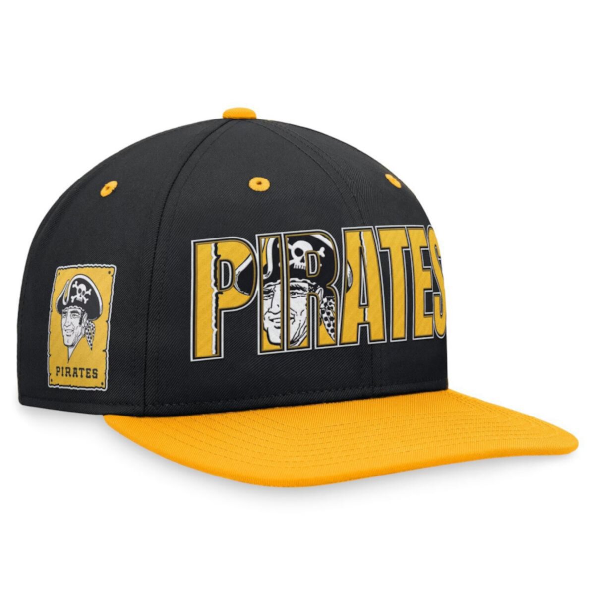 Men's Nike Black Pittsburgh Pirates Cooperstown Collection Pro Snapback Hat Nike