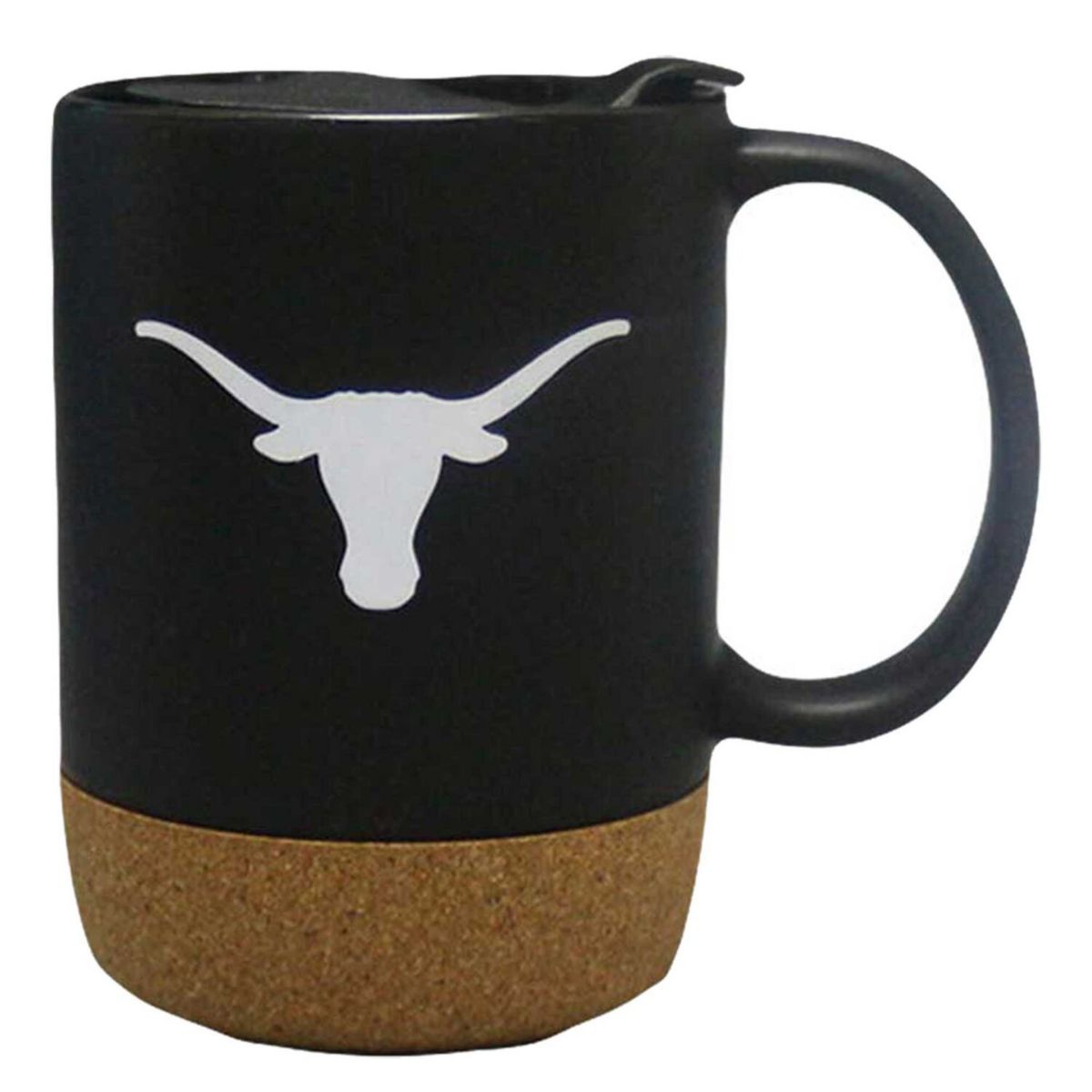 The Memory Company Texas Longhorns 16oz. Cork Bottom Mug with Lid The Memory Company