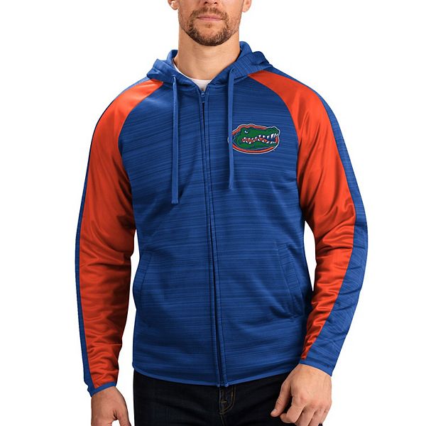 Мужское худи с молнией и рукавами реглан G-III Sports by Carl Banks Florida Gators Neutral Zone G-III Sports by Carl Banks