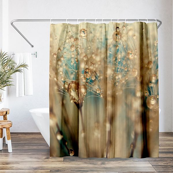 Americanflat Droplets Shower Curtain Americanflat