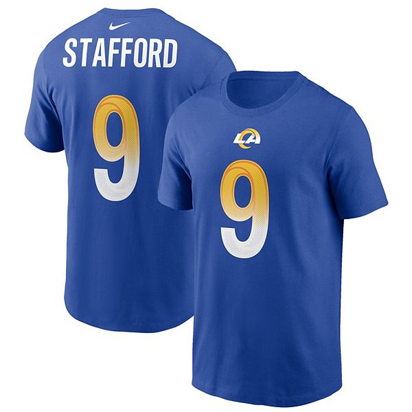 Мужская футболка с коротким рукавом Nike Los Angeles Rams Matthew Stafford NFL