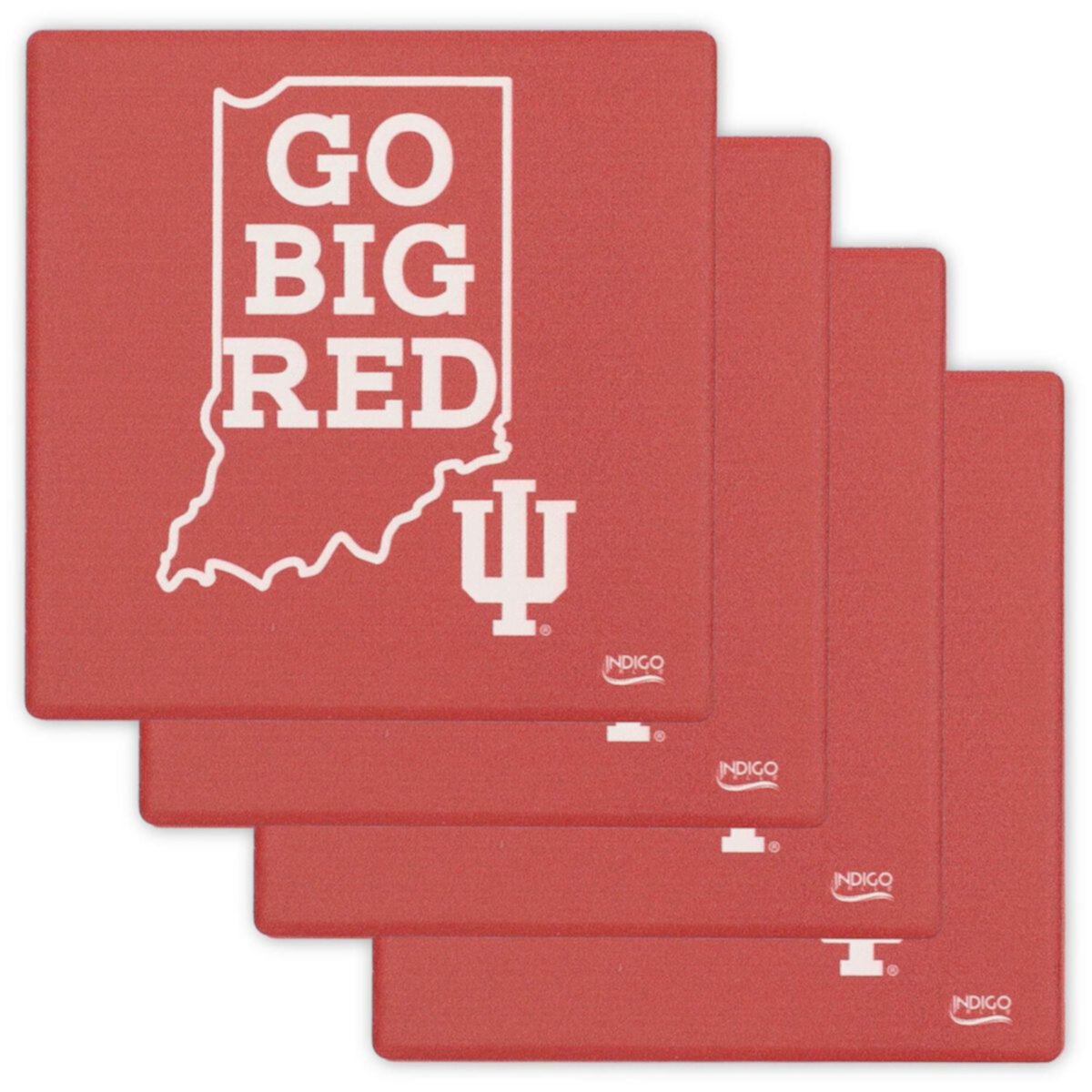 Indiana Hoosiers 4-Pack Specialty Coaster Set Unbranded