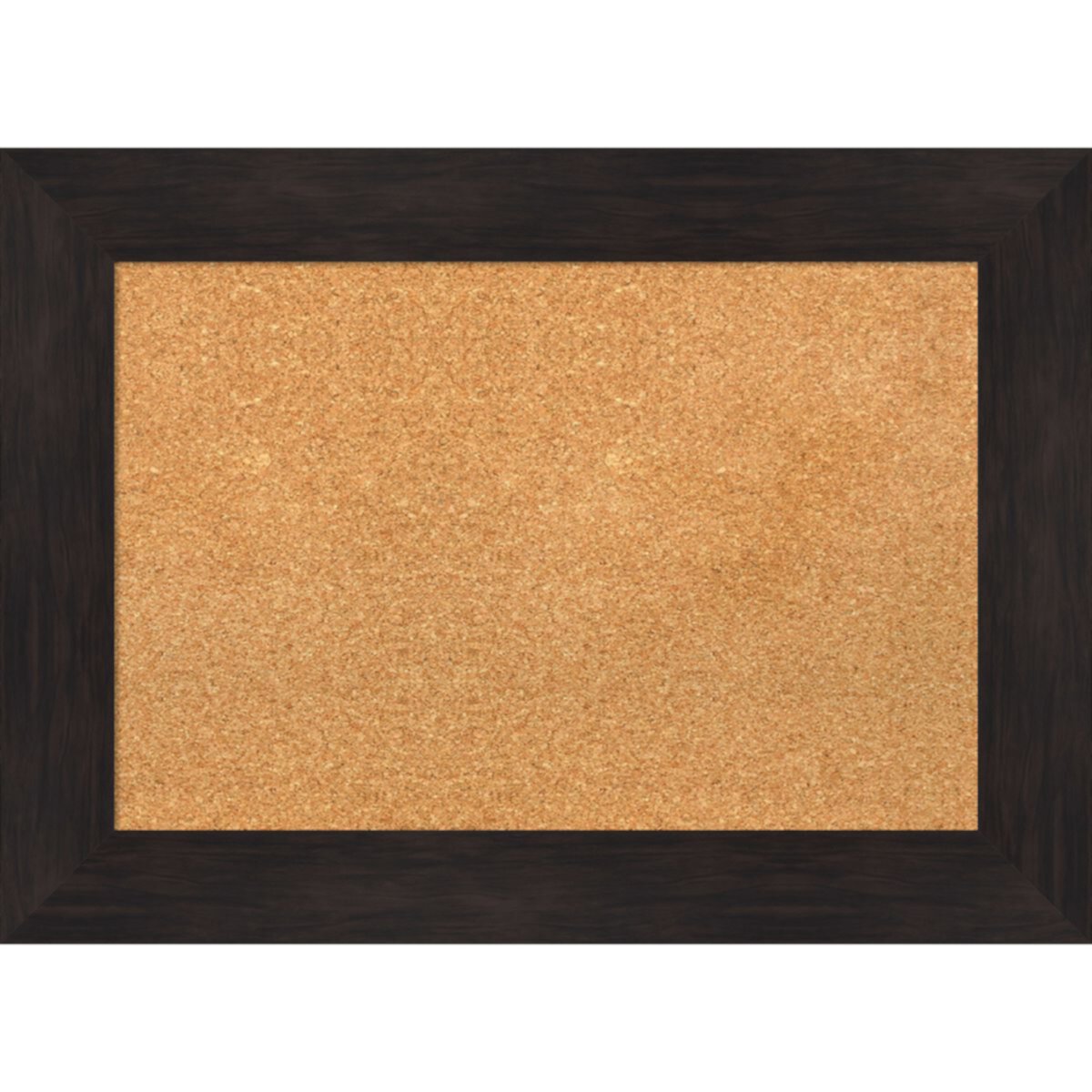 Amanti Art Furniture Espresso Framed Cork Board Wall Decor Amanti Art