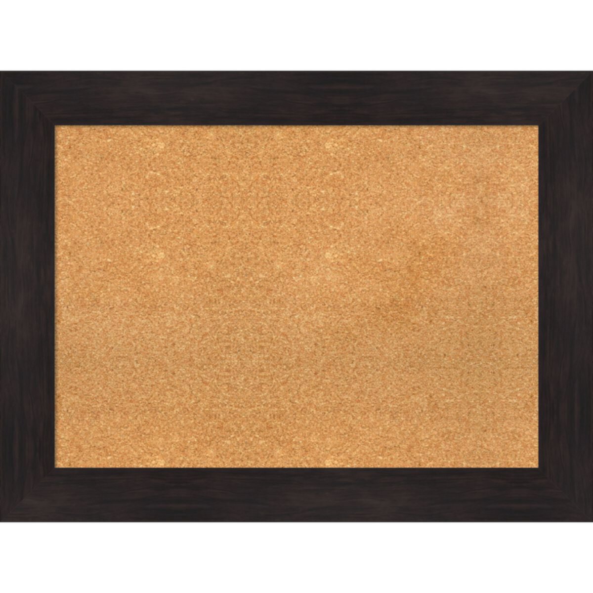 Amanti Art Furniture Espresso Framed Cork Board Wall Decor Amanti Art