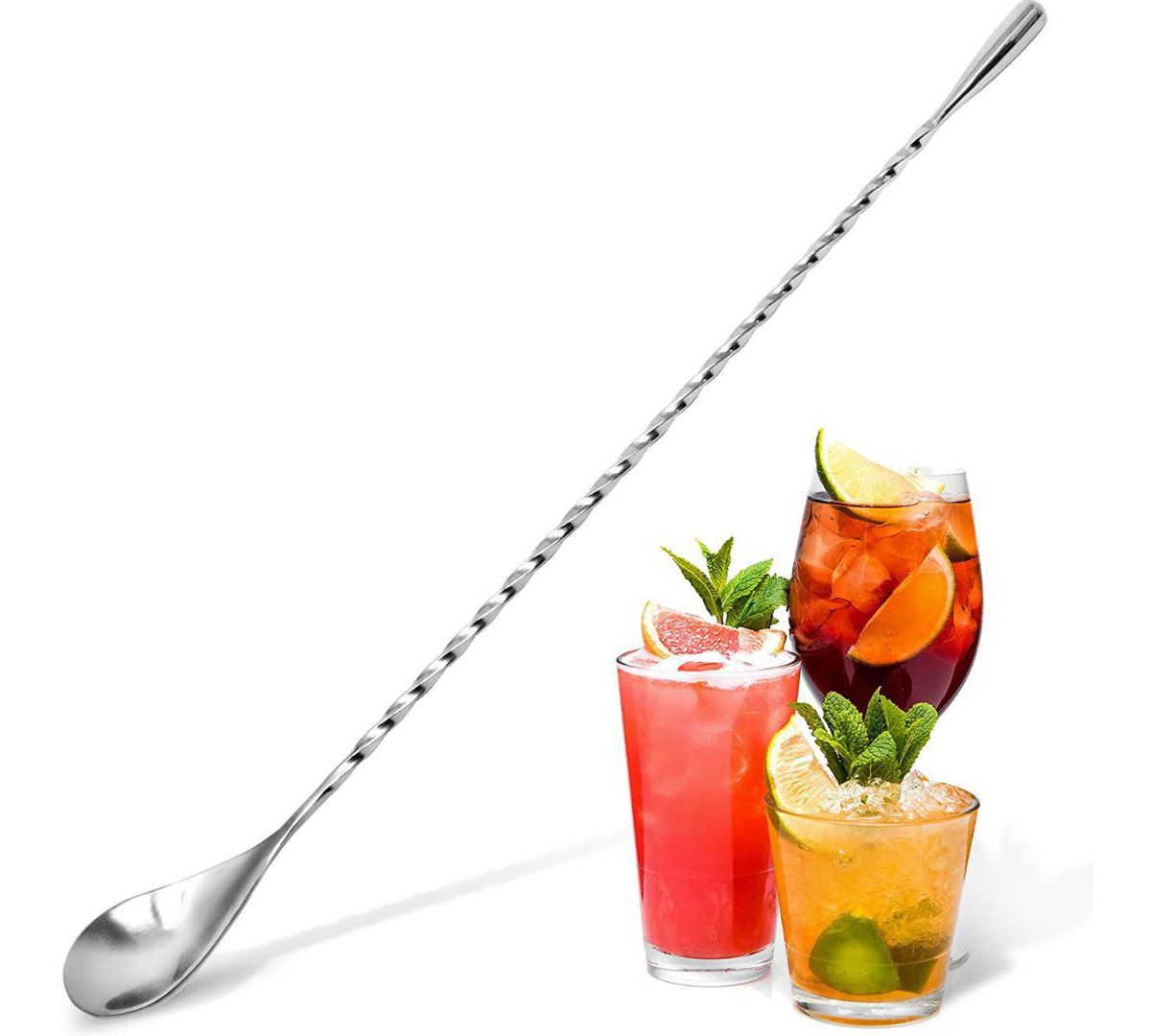Stainless Steel Cocktail Spoon Zulay