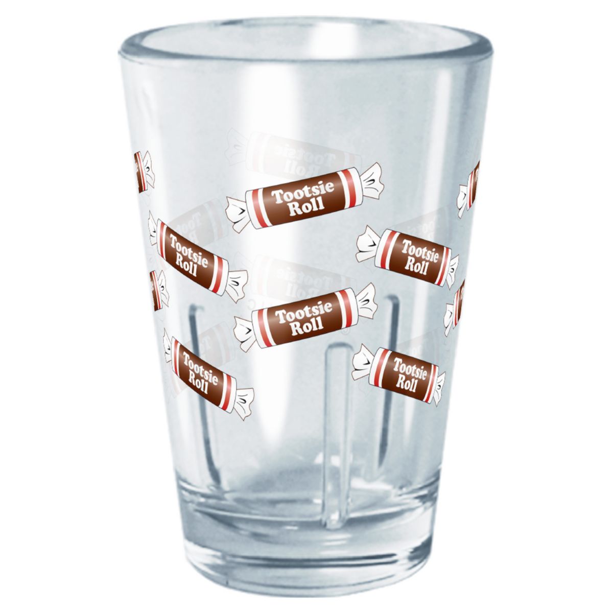 Tootsie Roll Toss Pattern 2-oz. Tritan Shot Glass Licensed Character