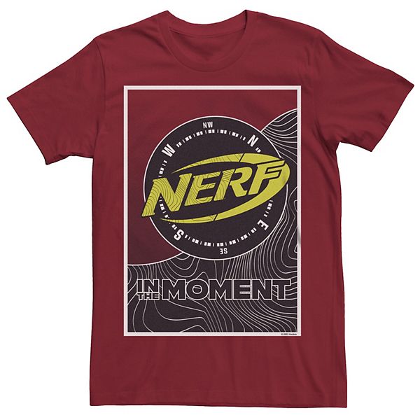 Мужская Футболка Nerf In the Moment Wave Compass Logo Nerf