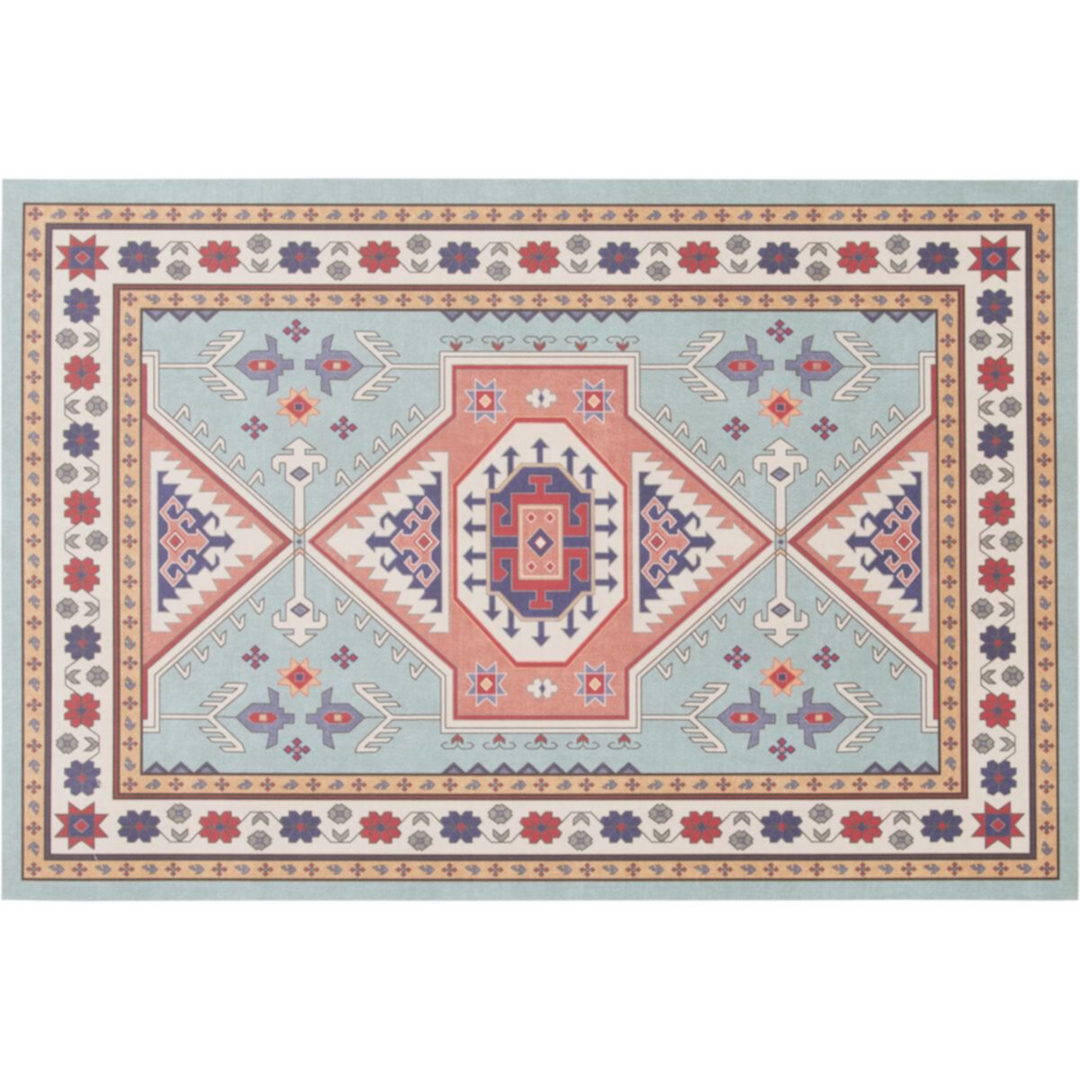 Sonoma Goods For Life® Tribal Medallion Vinyl Floor Mat SONOMA