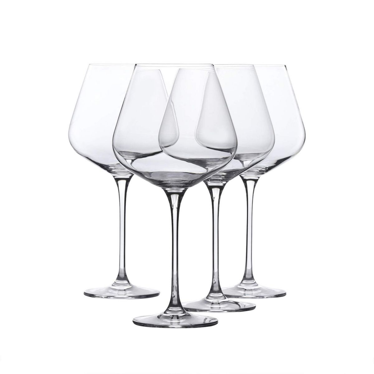 Hand Blown Italian Style Crystal Clear Champagne Flute Set With Stem - Premium Glasses As Gift Whole Houseware