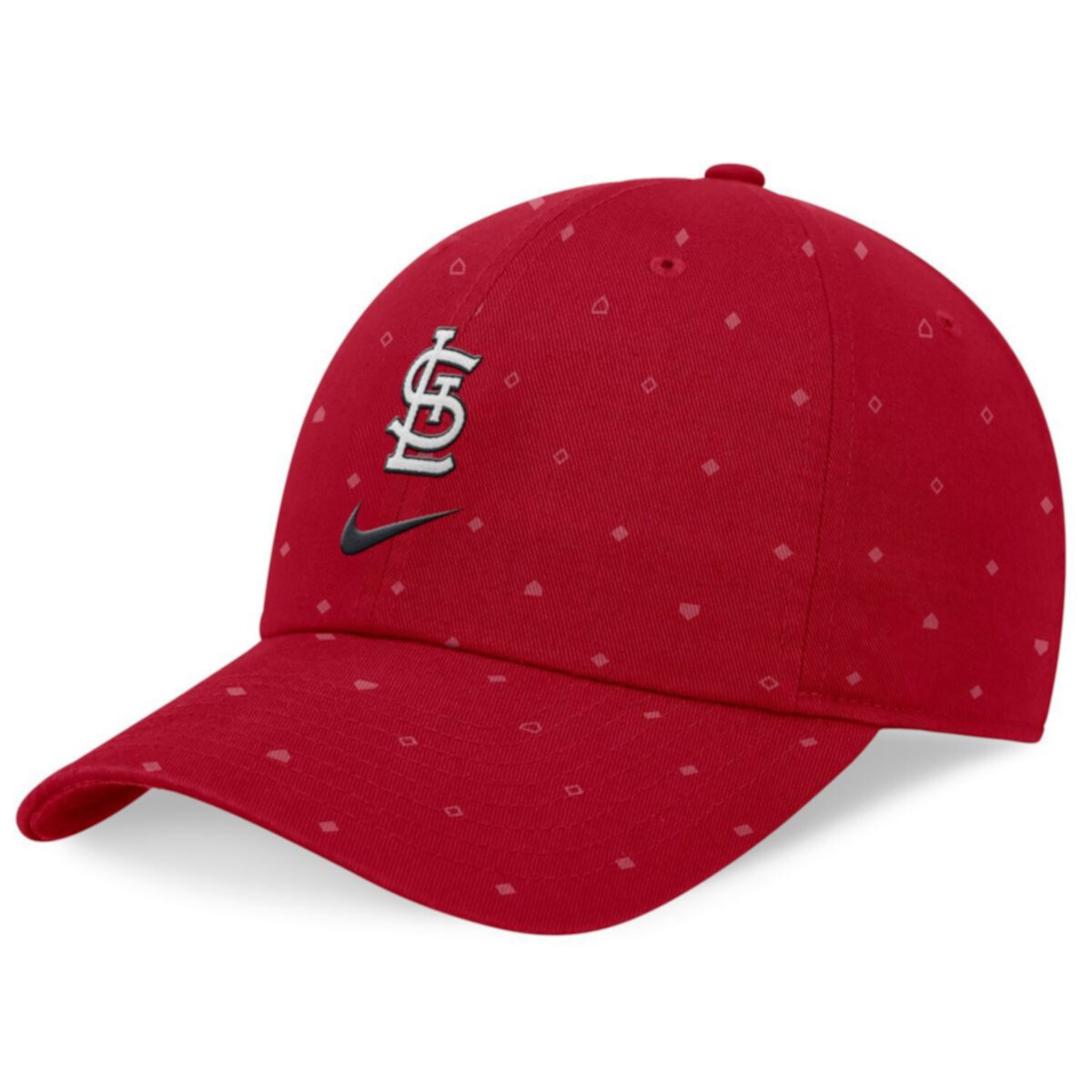 Men's Nike  Red St. Louis Cardinals Primetime Print Club Adjustable Hat Nitro USA