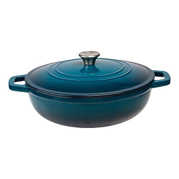 Premium Enameled Cast Iron Dutch Oven Braiser Lexi Home