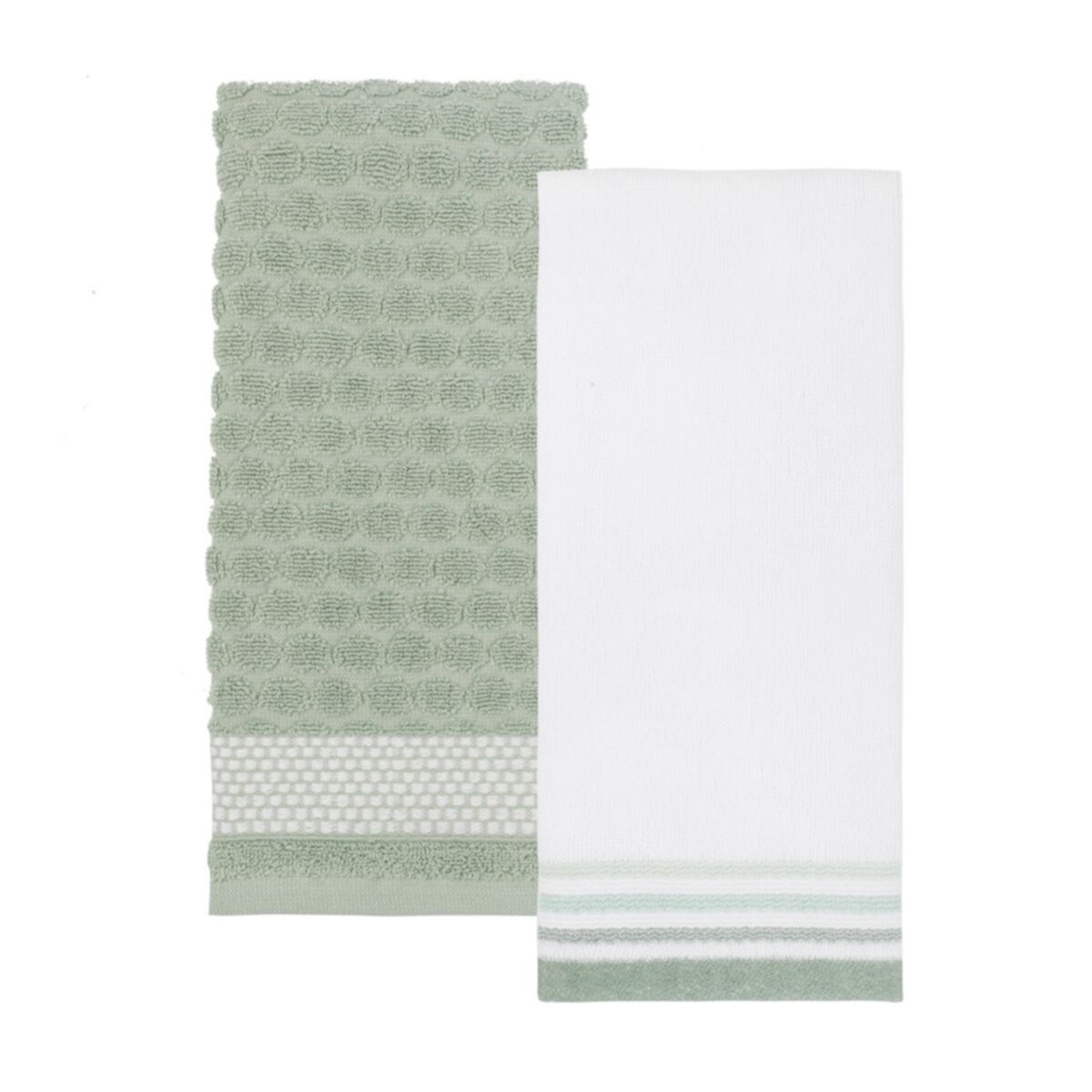The Big One® Green Textured 2-Pack Hand Towels The Big One