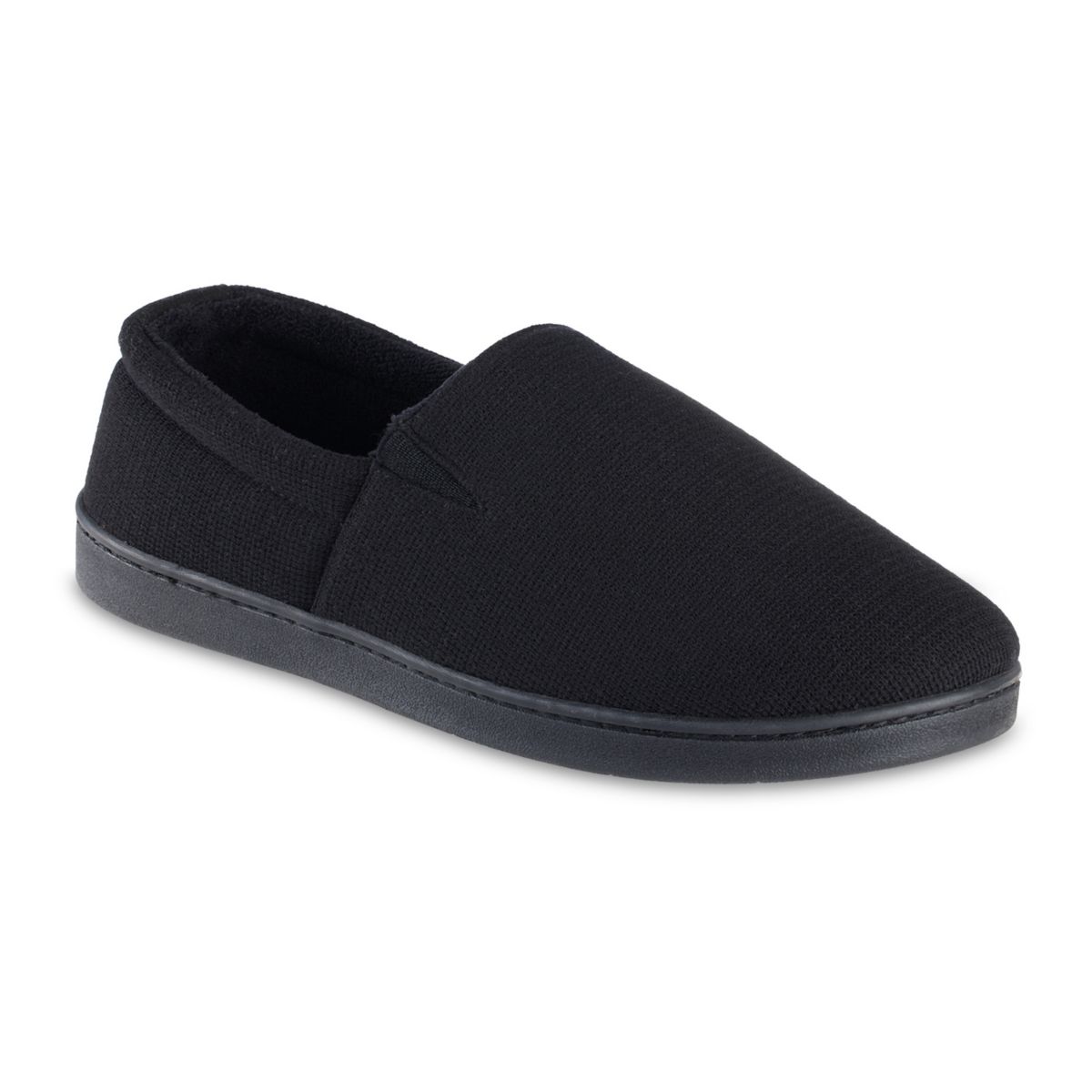 isotoner Kai Men's Textured Knit Slippers ISOTONER