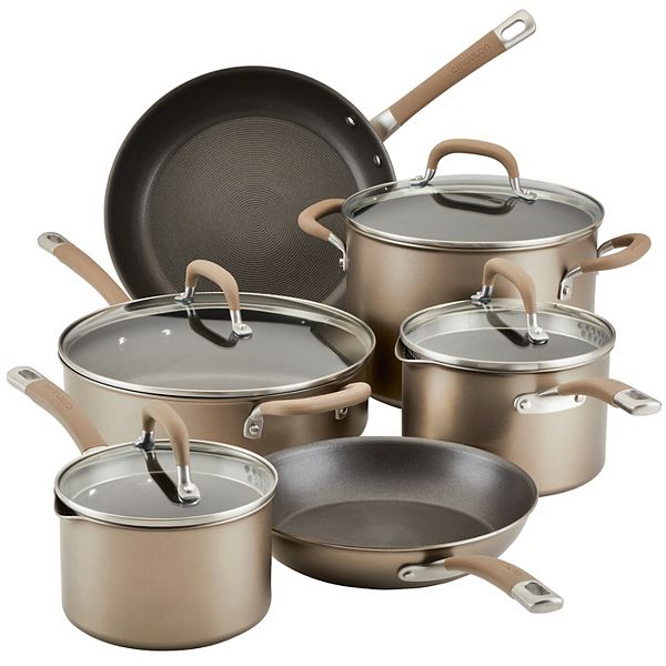 Circulon Premier Professional 10-pc. Hard-Anodized Nonstick Cookware Set Circulon