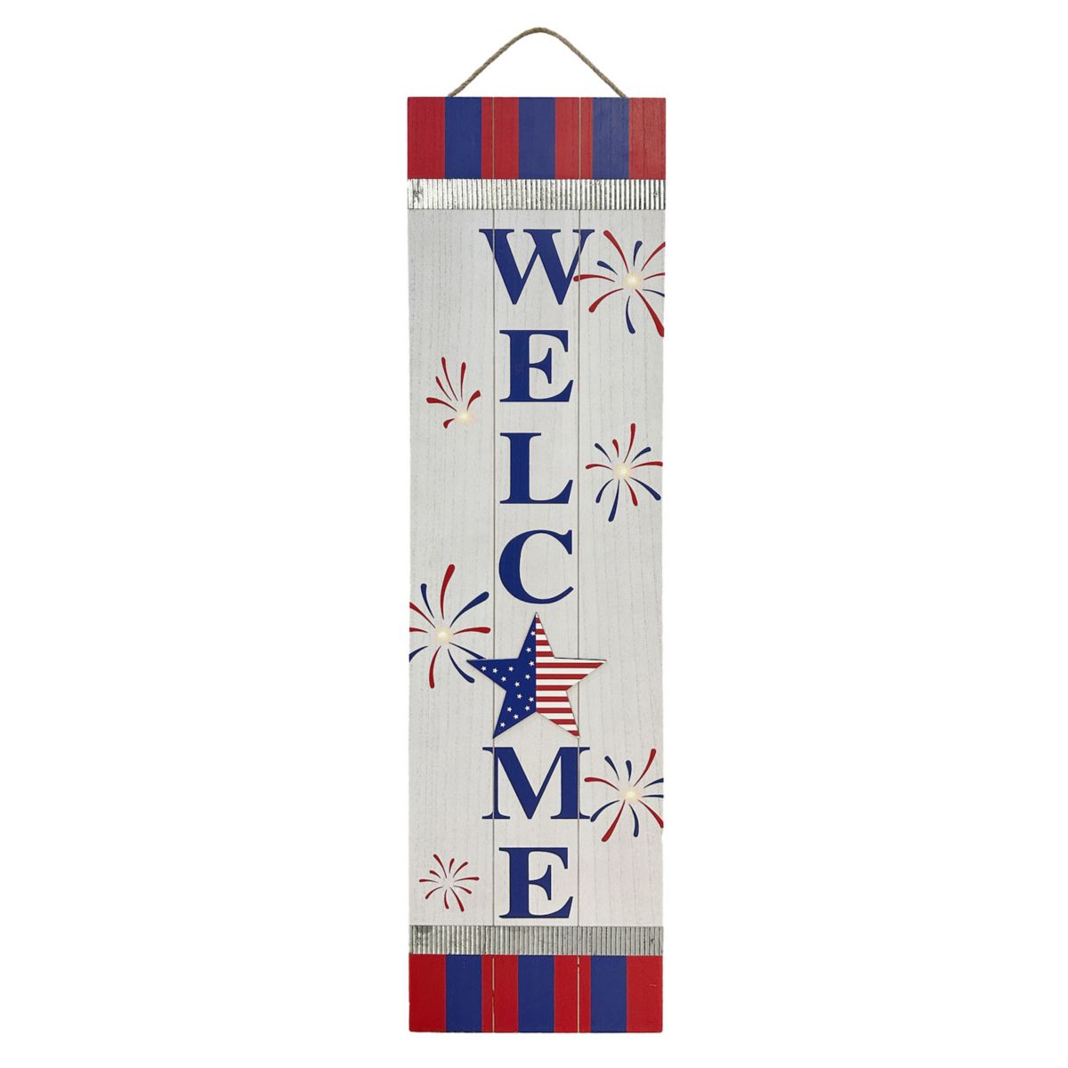 Celebrate Together™ Americana LED Welcome Porch Leaner Celebrate Together