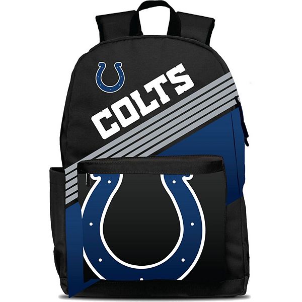 Рюкзак для поклонников Indianapolis Colts с отсеком для ноутбука и водонепроницаемым покрытием Unbranded