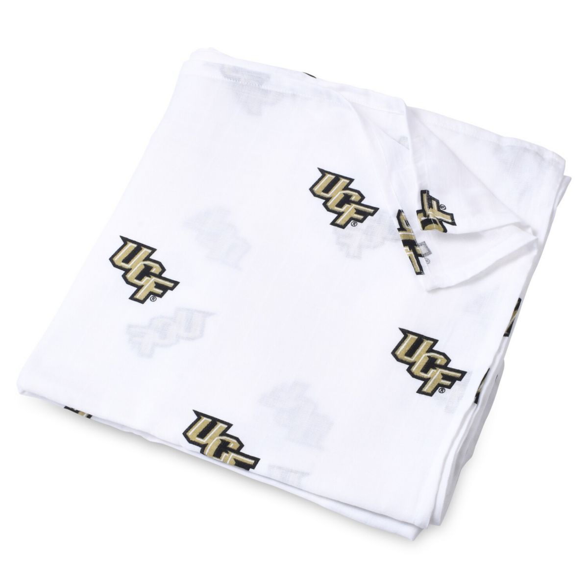 Детское Товары для пеленания Unbranded UCF Knights 120 см x 120 см Муслиновое одеяло для пеленания Unbranded