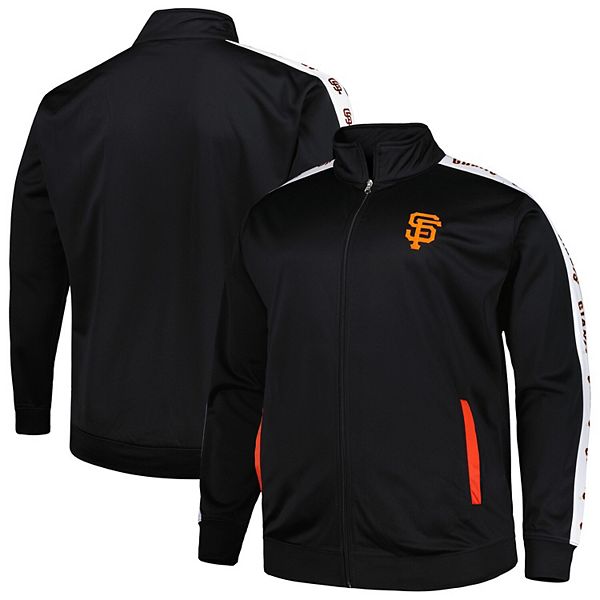 Мужская Повседневная куртка San Francisco Giants Tricot Track с полным замком Unbranded