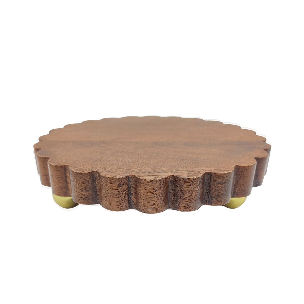 Sonoma Goods For Life® Large Scalloped Raised Decorative Tray Table Decor SONOMA