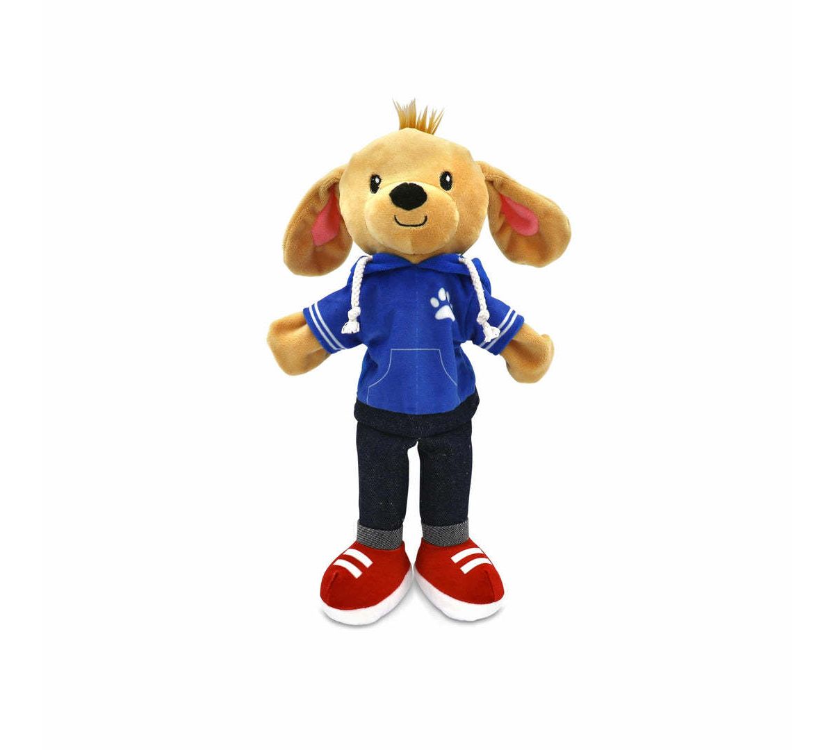 14 Inch Sharewood Forest Friends Puppet - Dougie The Dog Plushible