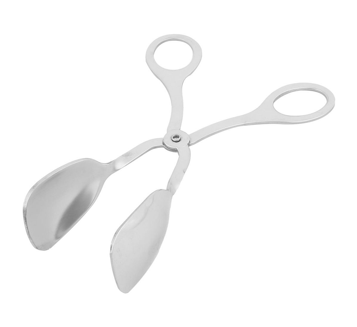Family Kitchen Restaurant Stainless Steel Salad Server Mixing Tong Unique Bargains