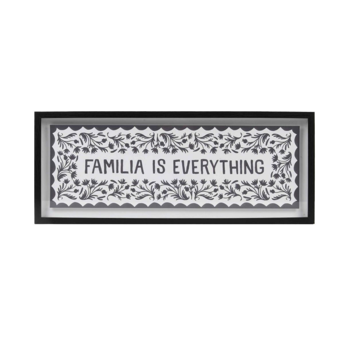 Sonoma Goods For Life® Familia Is Everything Reverse Box Wall Decor SONOMA