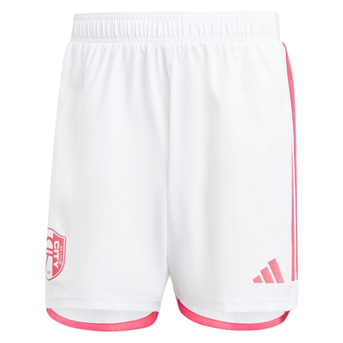 Men's adidas White St. Louis City SC 2024 Away AEROREADY Authentic Shorts Unbranded