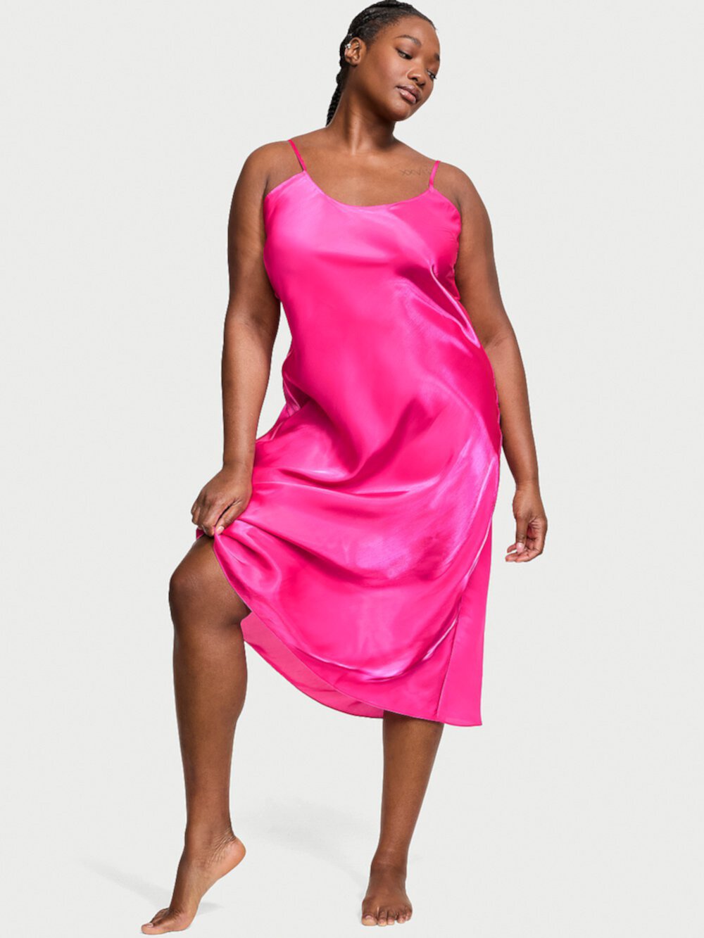 Organza Midi Slip Dress Victoria's Secret