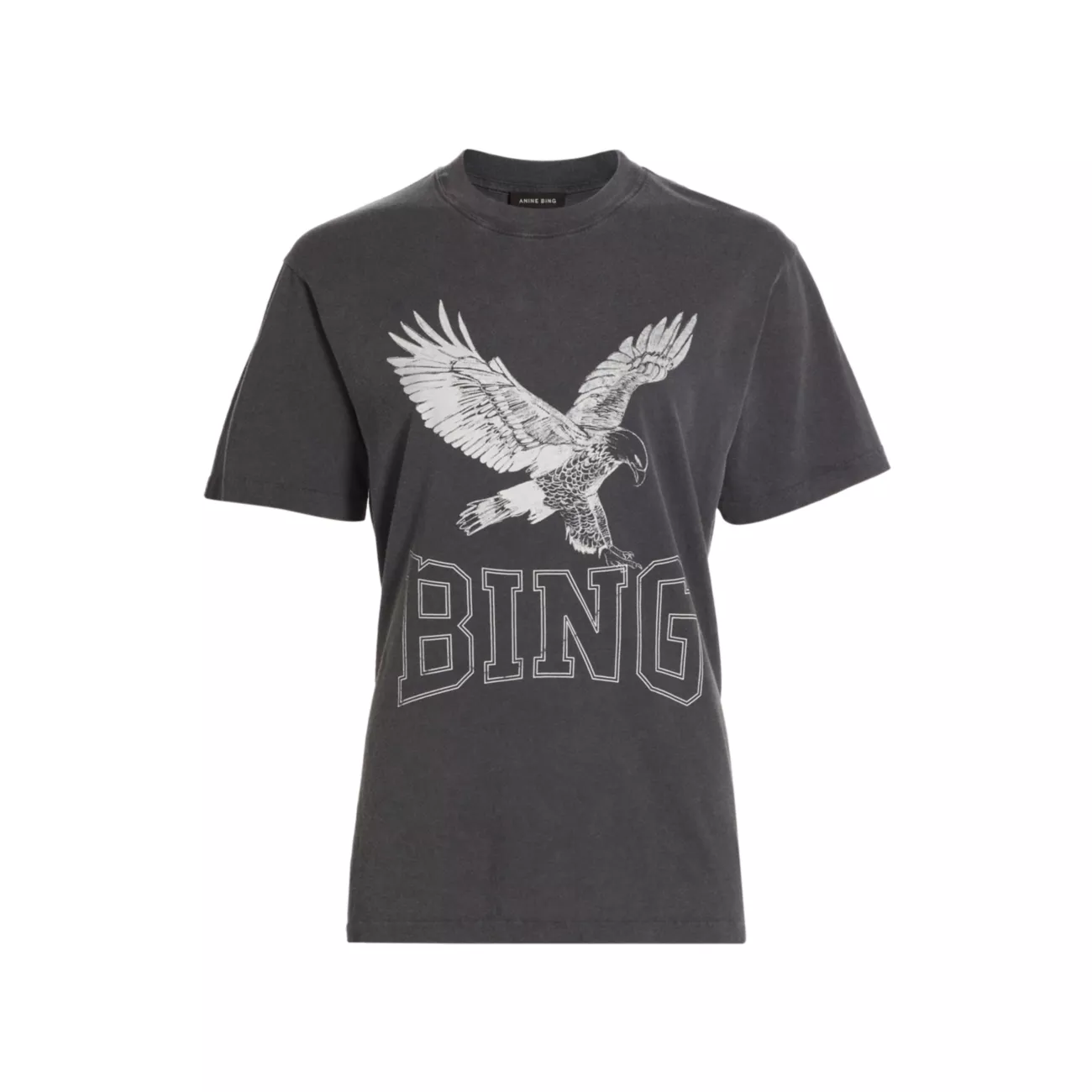 Lili Retro Eagle Cotton T-Shirt ANINE BING