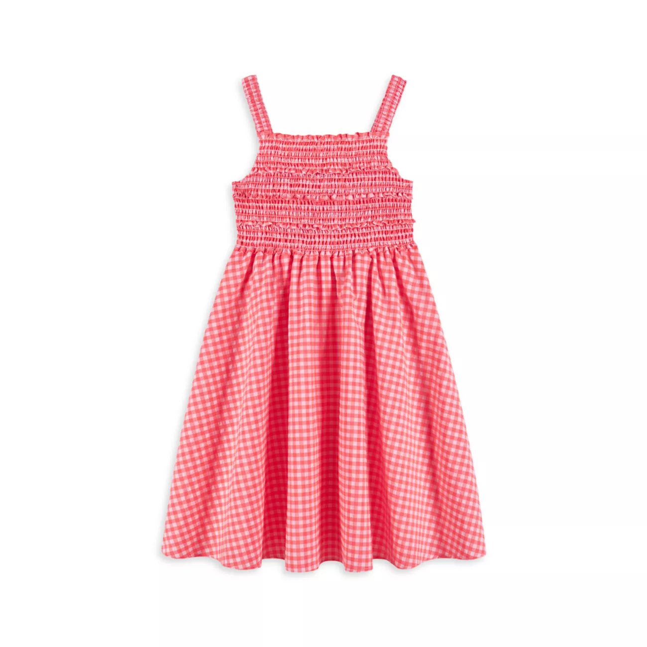 Сарафан Andy & Evan для девочек Smocked Gingham Cotton-Blend Dress Andy & Evan