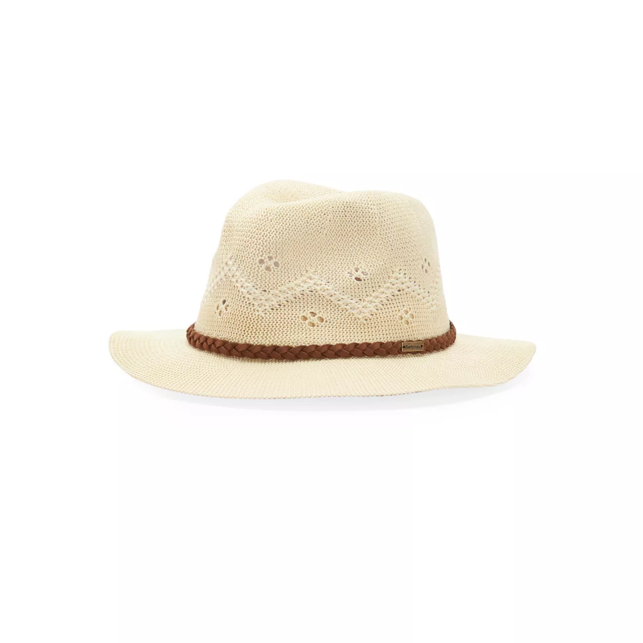 Flowerdale Trilby Crocheted Hat Barbour